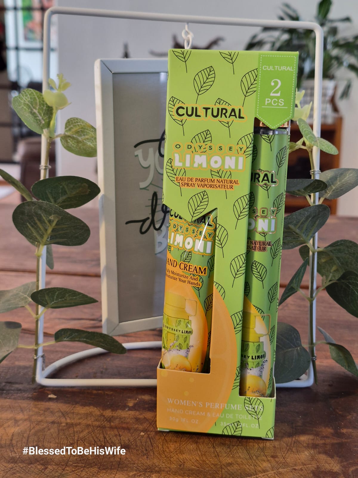 Odyssey Lemon Pocket Perfume 35ml & Hand Cream 30ml
