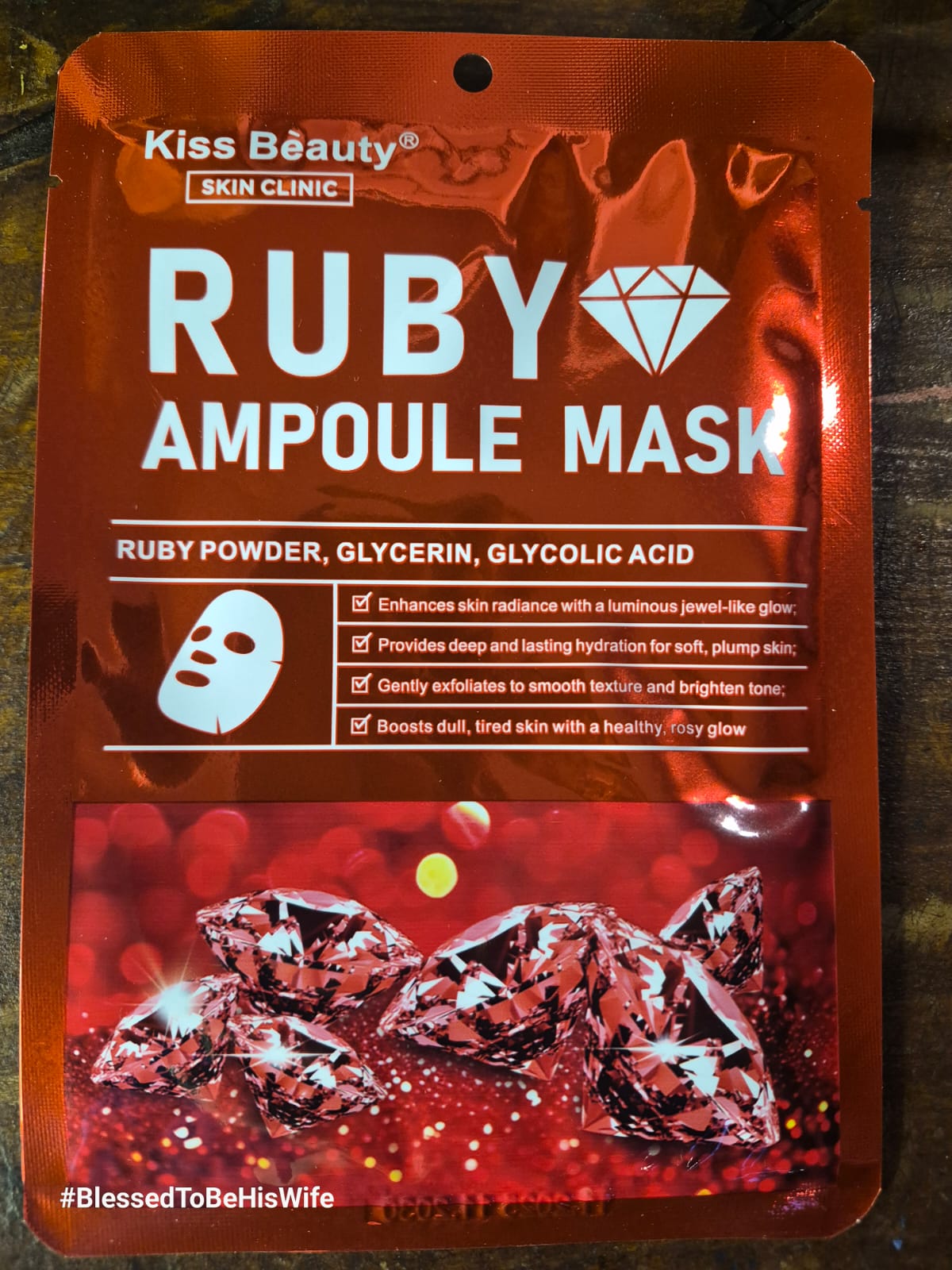 Face Mask - Ruby - Moisturizing
