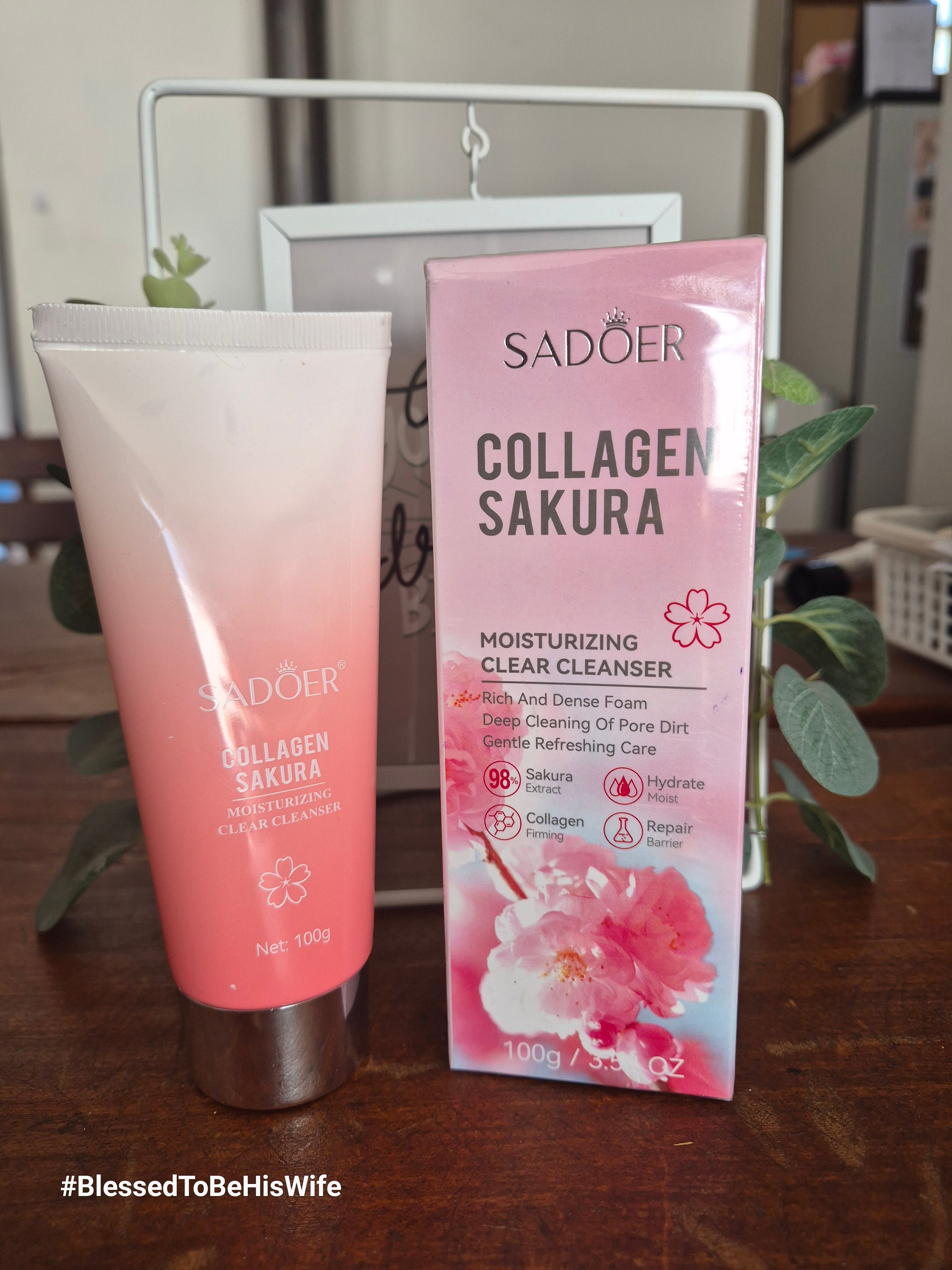 Collagen Sakura Clear Cleanser - 100g