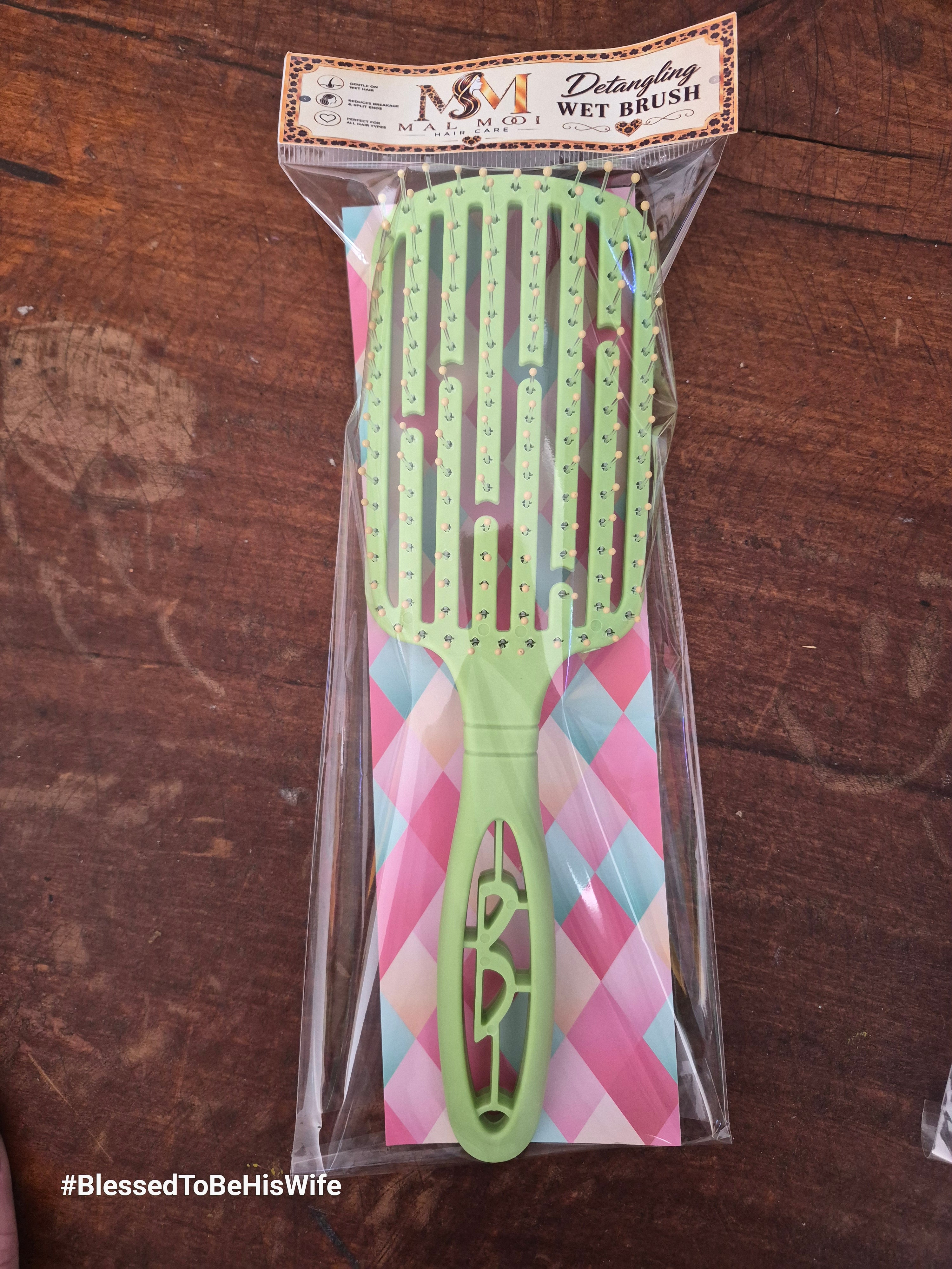 Detangling Wet Brush - Green