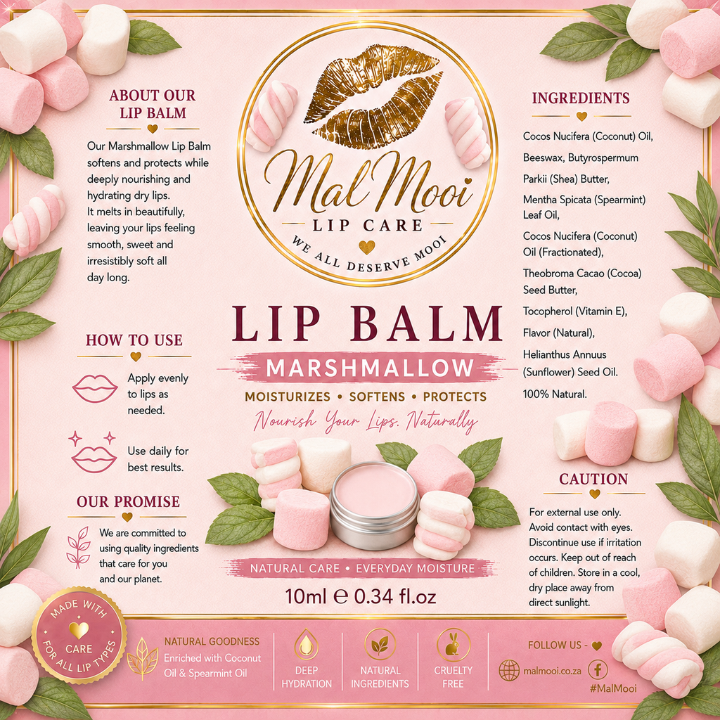 Lip Balm - 10ml - Marshmallow