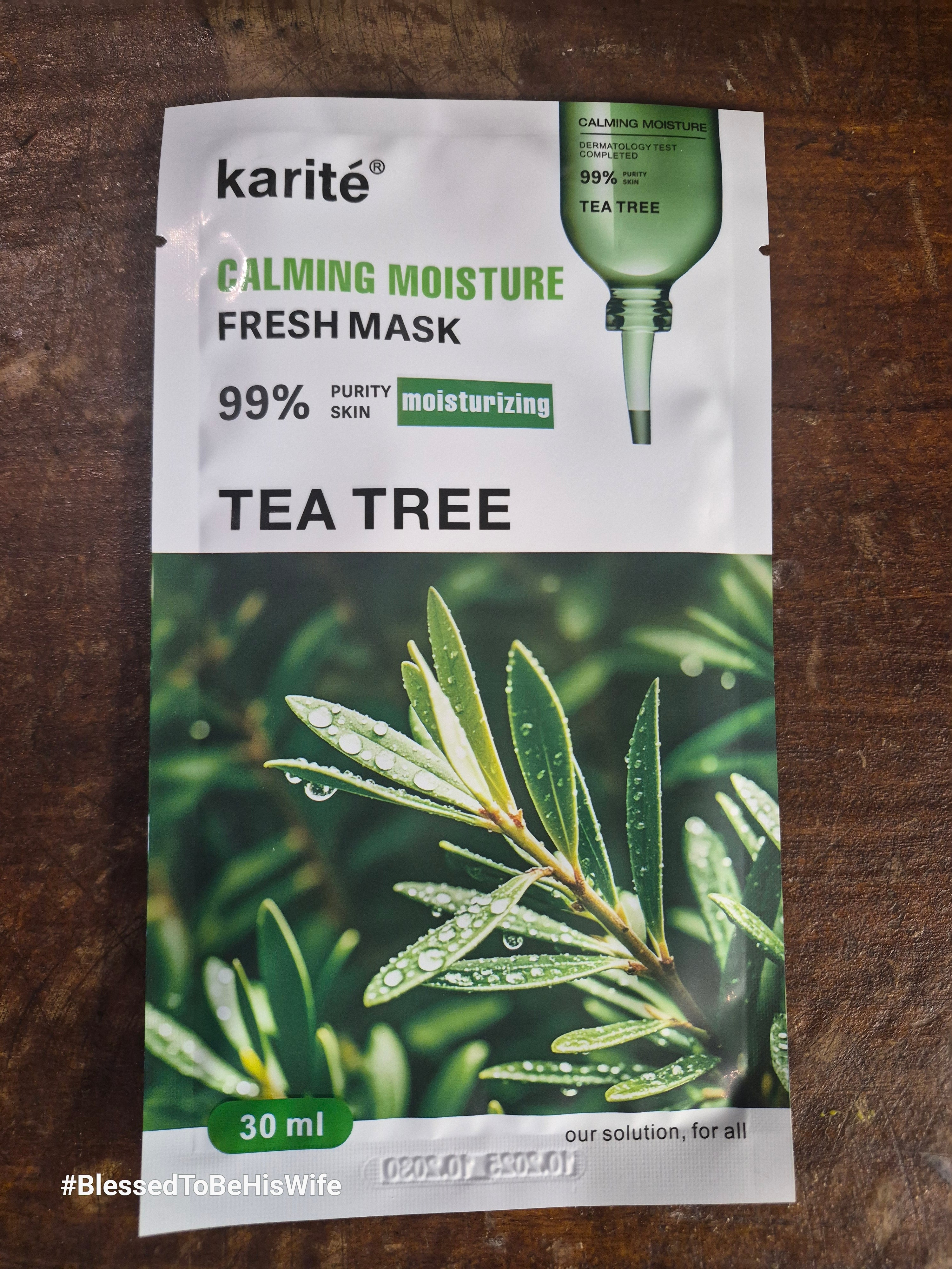 Face Mask - Tree Tree - Moisturizing