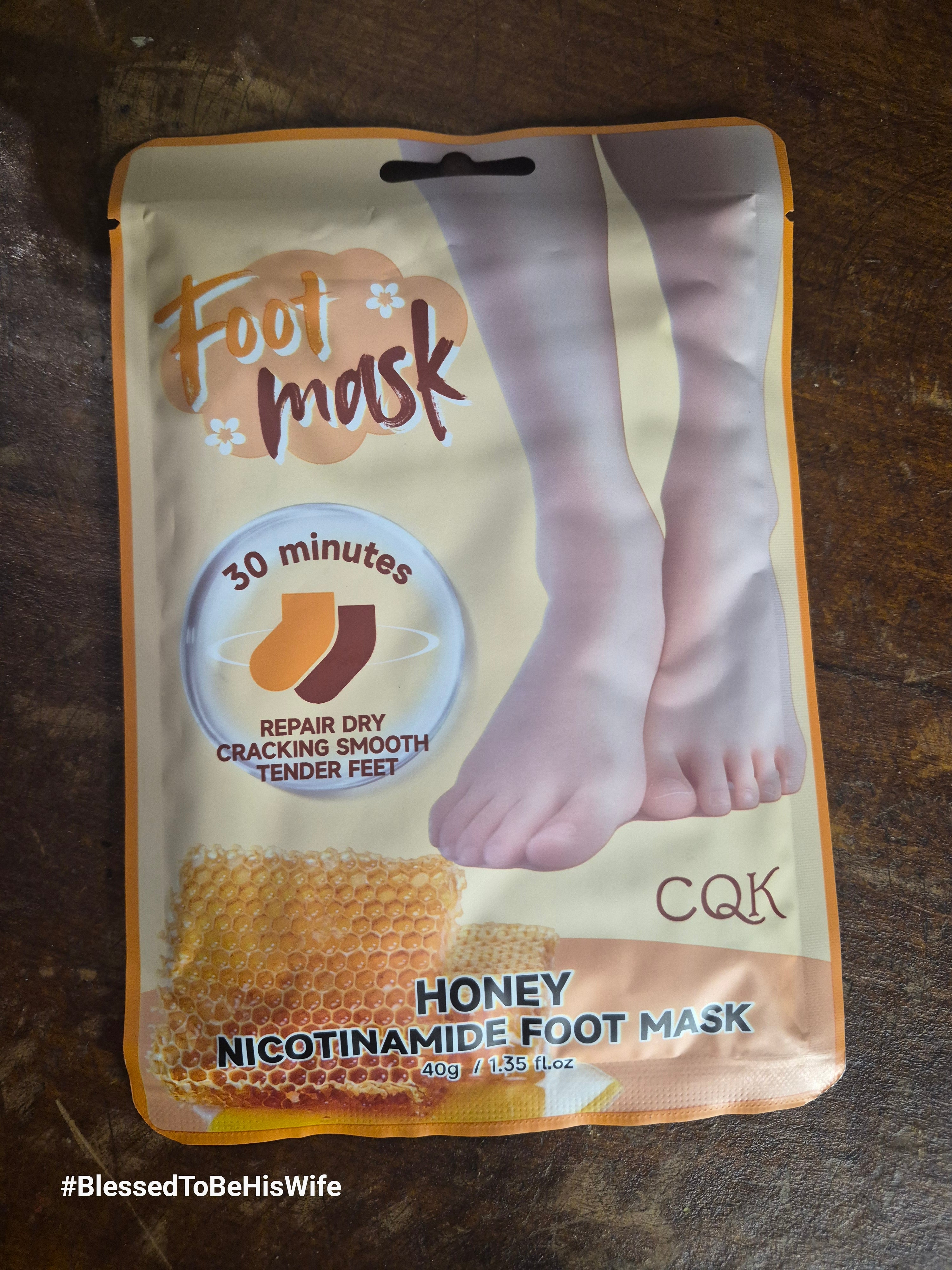 Foot Mask - Honey Nicotinamide