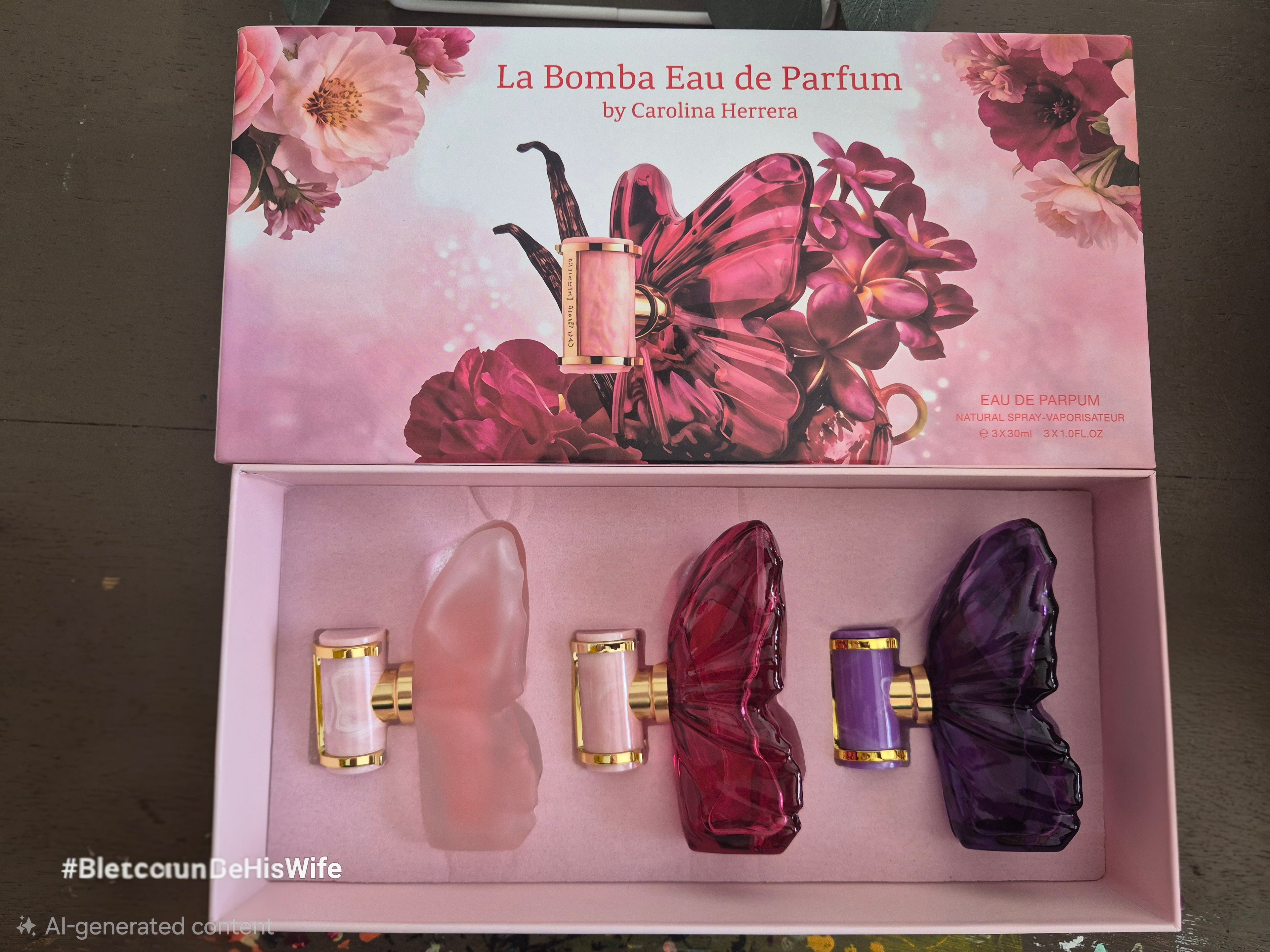La Bomba - Pink - set of 3 x 30ml