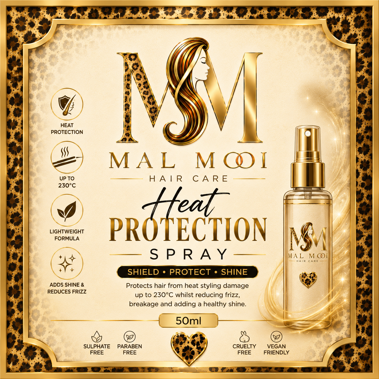 Heat Protection Spray - 50ml