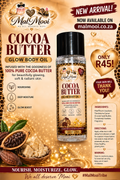 Glow Body Oil - 100ml - Cocoa Butter