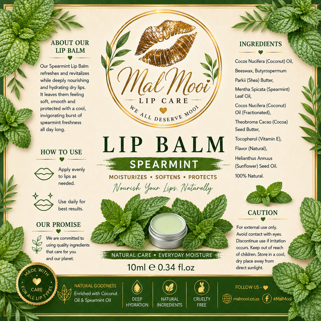 Lip Balm - 10ml - Spearmint