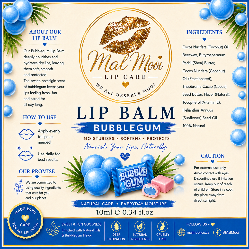 Lip Balm - 10ml - Bubblegum