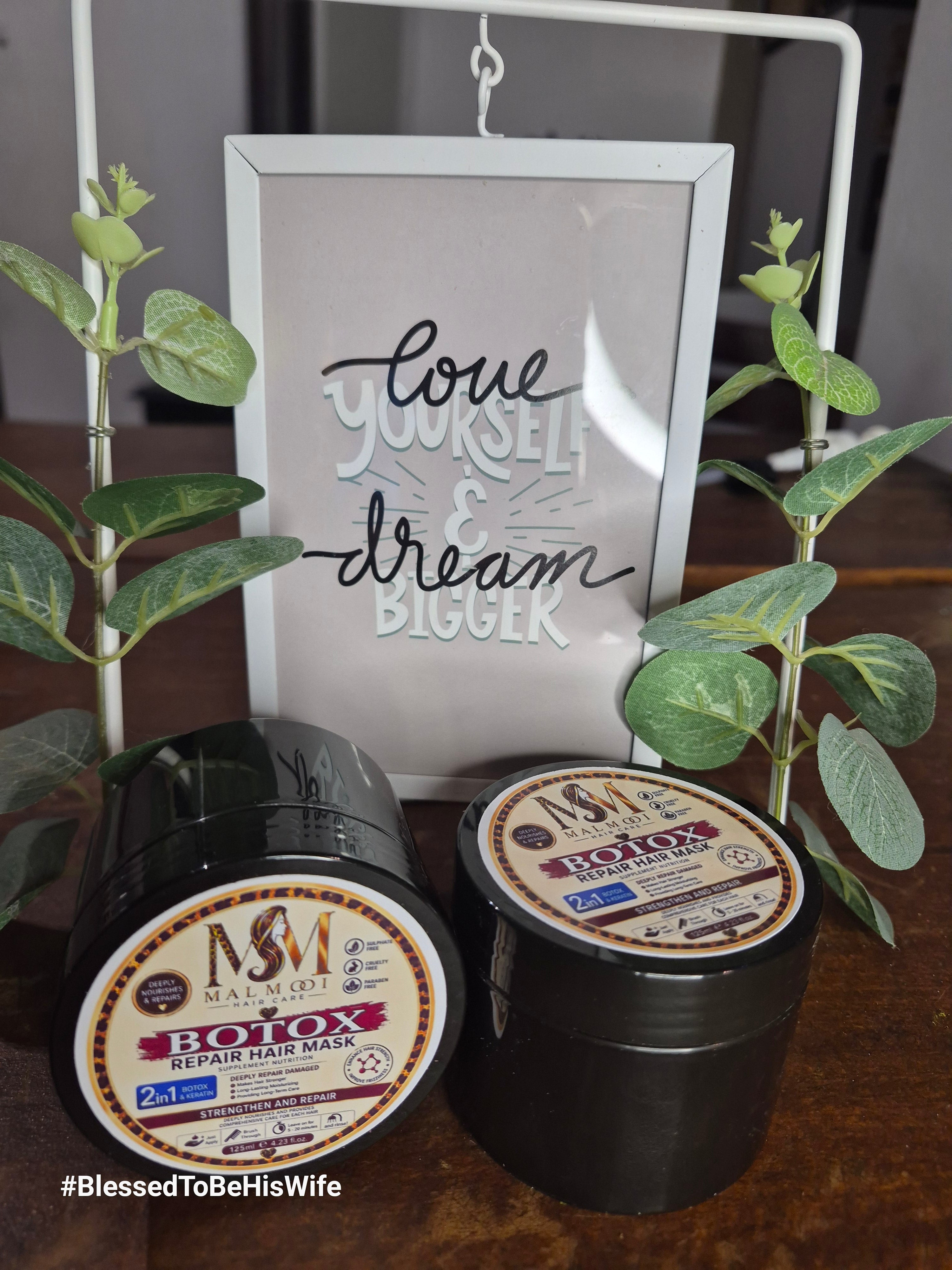 2-in-1 Botox & Keratin Hair Masque - 125ml