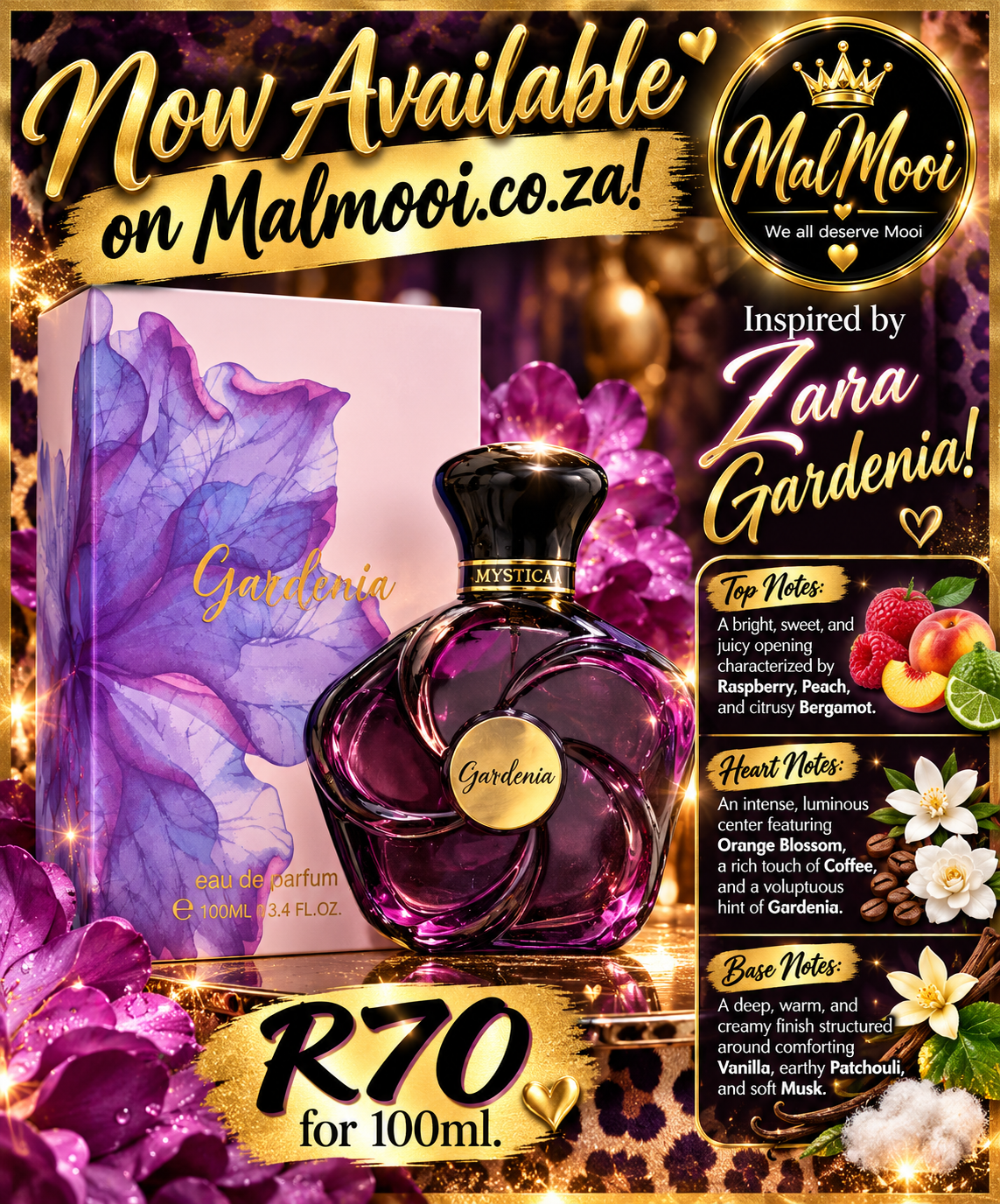 Gardenia - Inspired by Zara Gardenia - 100ml